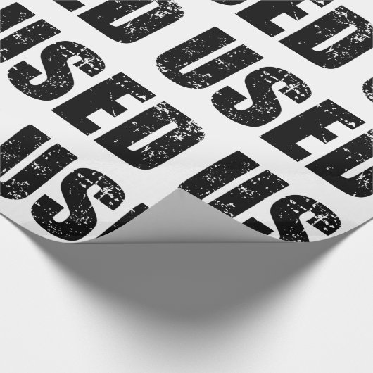VERWENDET GESCHENKPAPIER (Ecke)