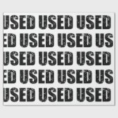 VERWENDET GESCHENKPAPIER (Flach)