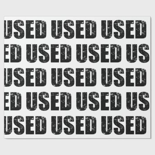 VERWENDET GESCHENKPAPIER (Flach)