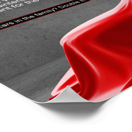 VERWENDET IST DER NEUE SCHWARZ POSTER (Ecke)