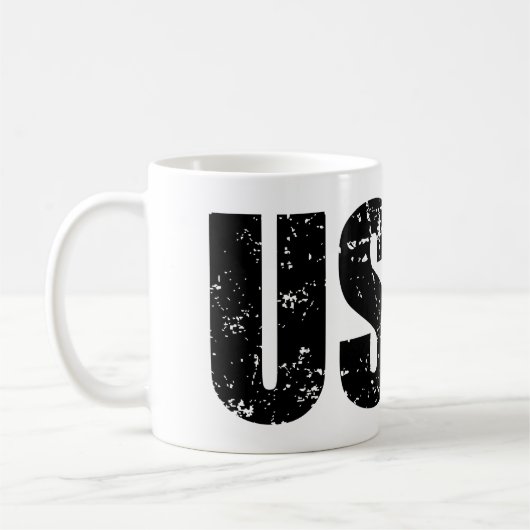 VERWENDET KAFFEETASSE (Links)