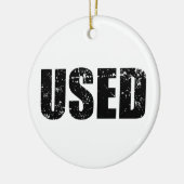 VERWENDET KERAMIK ORNAMENT (Links)