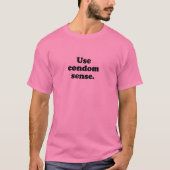 VERWENDET KONDOM SENS T-Shirt (Vorderseite)