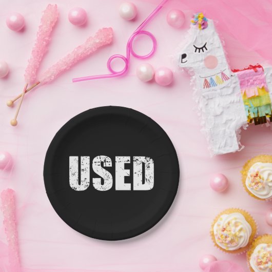 VERWENDET PAPPTELLER (Party)