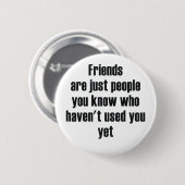 Verwendete Freunde bf Button (Vorne & Hinten)