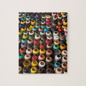 Verwendete Spray Paint Cans Puzzle (Vertikal)