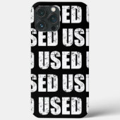 VERWENDETER Fall iPhone Case-Mate iPhone Hülle (Rückseite)