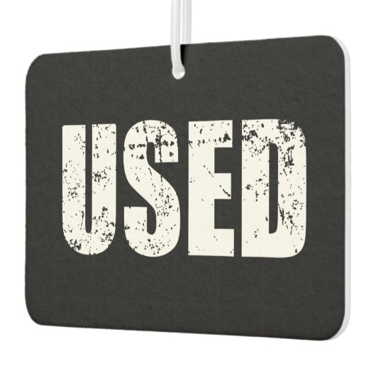 VERWENDETER LUFTFRESHENER AUTOLUFTERFRISCHER (Links)