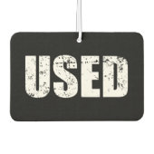 VERWENDETER LUFTFRESHENER AUTOLUFTERFRISCHER (Vorderseite)