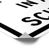 Verwendung von Handys verboten Poster (Ecke)