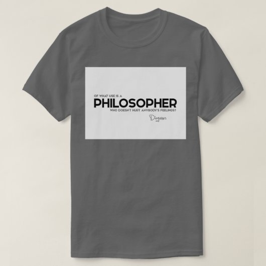Verwendung von Philosopherdiogenen T-Shirt (Design vorne)