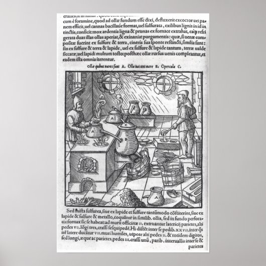 Verwendung von Schwefel Poster (Vorne)