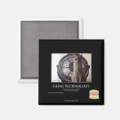 Verwendung von Technologie Magnet (Vorderseite/Rückseite)