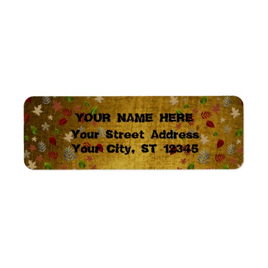 Verwendung von Vintag-Look-Gold (Vorne)