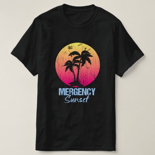 Verwendung von Vintag Malibu Sunset T-Shirt (Design vorne)