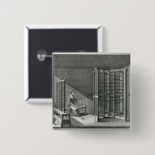 Verwerfende silk Faden, Illustration Encylopedia Button (Vorne & Hinten)