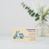 Verwertbare Fahrräder Vermietung Visitenkarte (Stehend Vorderseite)