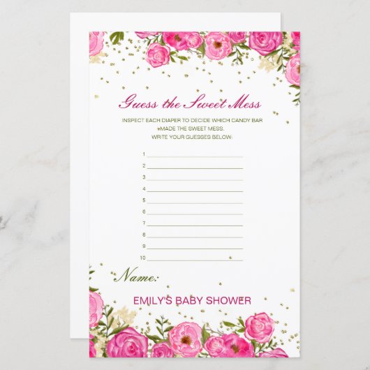 Verwertbare Ratschläge für das süße Durcheinander, (Vorne/Hinten)