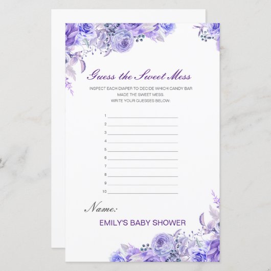 Verwertbare Ratschläge für das süße Durcheinander, (Vorne/Hinten)