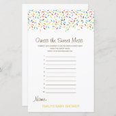 Verwertbare Ratschläge für das süße Durcheinander, (Vorne/Hinten)