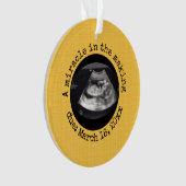 Verwertbares Gelb ein Wunder bei der Herstellung v Ornament (Vorderseite)