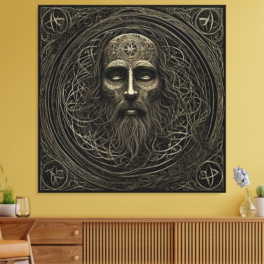 verwickeln leinwanddruck (Insitu (Wohnzimmer))