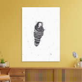 "verwickelt" leinwanddruck (Insitu (Wohnzimmer))