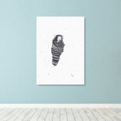 "verwickelt" leinwanddruck (Insitu (Holzboden))