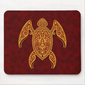 Verwickelte Meeresschildkröte Mousepad