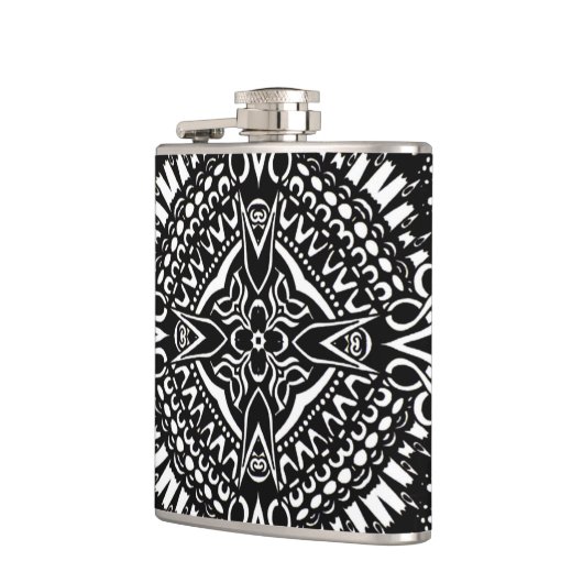 Verwickelte Quergeometrie Flachmann (Links)