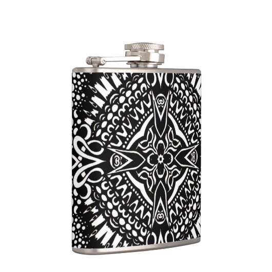 Verwickelte Quergeometrie Flachmann (Rechts)