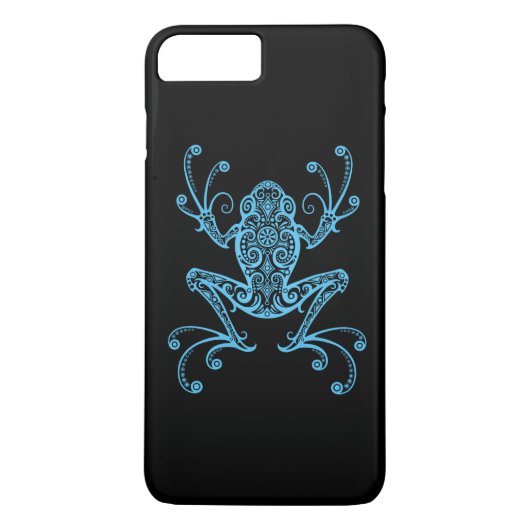 Verwickelter blauer Baum-Frosch Case-Mate iPhone Hülle (Rückseite)