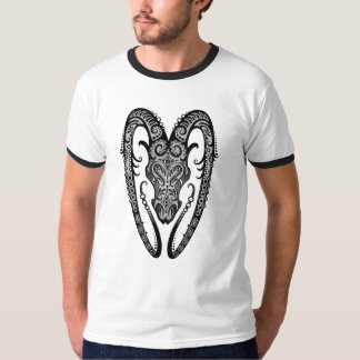 Verwickelter Stammes- Widder T-Shirt