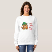 Verwildert, Fluffig und Festlich Sweatshirt (Vorne ganz)