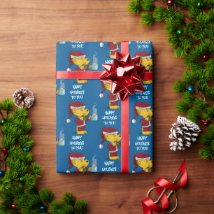 Verwildertes Weihnachtsfest Geschenkpapier