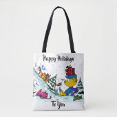 Verwildertes Weihnachtsfest Tasche (Vorderseite)