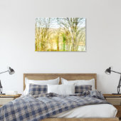 verwinkelte Waldlandschaft mit Fluss Leinwanddruck (Insitu (Schlafzimmer))