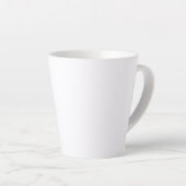 Verwirklichung Ihrer Träume Latte Tasse (Rechte Ecke)