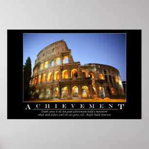 Verwirklichung - Motivierend Poster