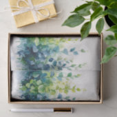 Verwirren grüner Pflanze Seidenpapier (Geschenk)
