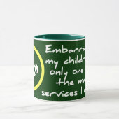 Verwirren meiner KinderTasse Tasse (Zentrum)
