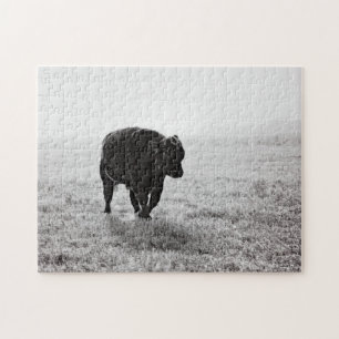 Verwirren Sie 11x14 Stier auf Eis durch Puzzle