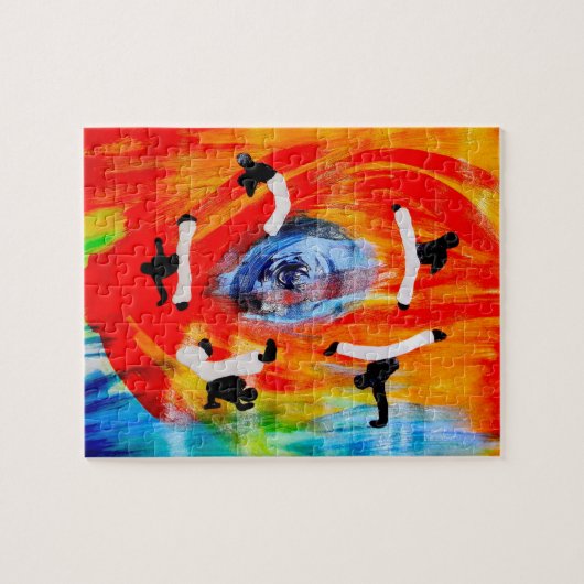 verwirren Sie capoeira Mixed Martial Puzzle (Horizontal)