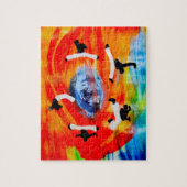 verwirren Sie capoeira Mixed Martial Puzzle (Vertikal)