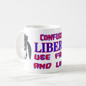 Verwirren Sie eine liberale Tasse (Vorderseite Links)