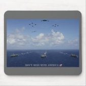VERWIRREN Sie NICHT MIT AMERIKA Mousepad (Vorne)