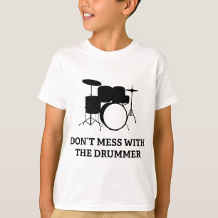 Verwirren Sie nicht mit dem Schlagzeuger T-Shirt