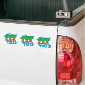 Verwirren Sie nicht mit den BÄUMEN! Autoaufkleber (Auf Lkw)