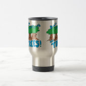 Verwirren Sie nicht mit den BÄUMEN! Reisebecher (Mittel)