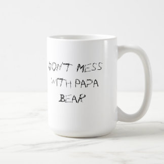 Verwirren Sie nicht mit der Papa-Bärn-Tasse Kaffeetasse